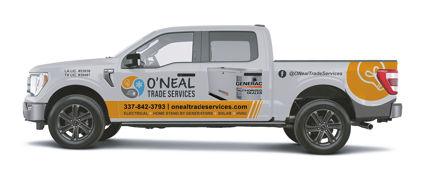 O’Neal Trade Services service truck